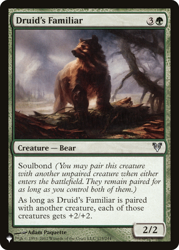 Druid's Familiar [The List] - Card Brawlers
