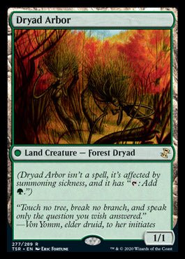 Dryad Arbor [Time Spiral Remastered] - Card Brawlers
