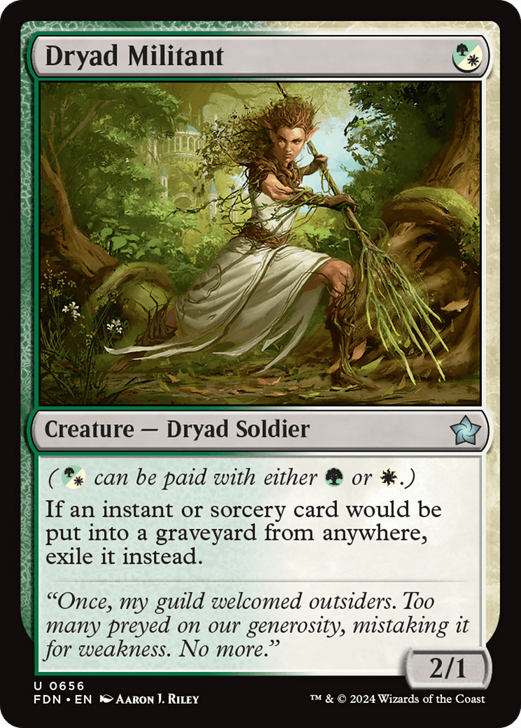 Dryad Militant [Foundations] - Card Brawlers