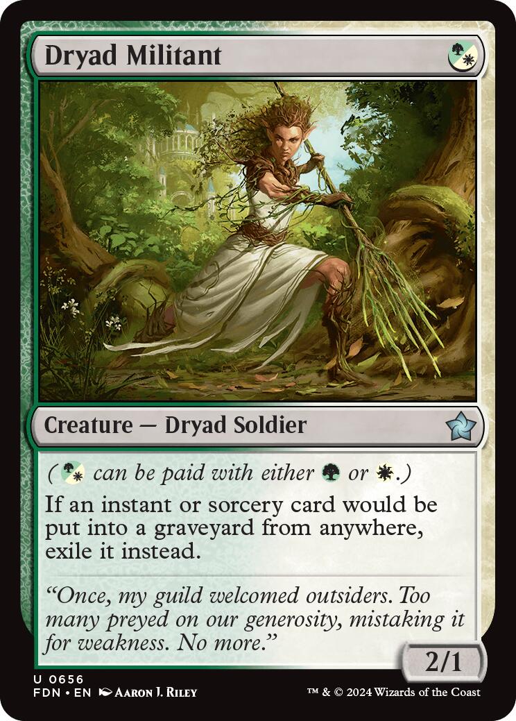 Dryad Militant [Foundations] - Card Brawlers