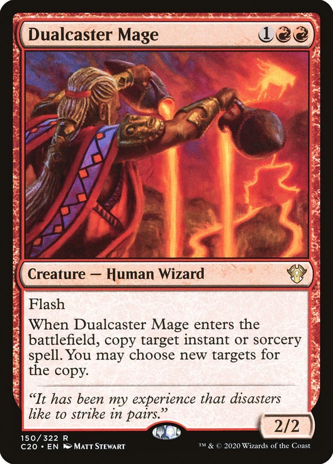 Dualcaster Mage [Commander 2020] - Card Brawlers