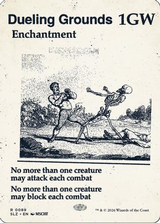 Dueling Grounds (0089) (SLZ-089) - Secret Lair x MSCHF: The Zeta Set - Card Brawlers