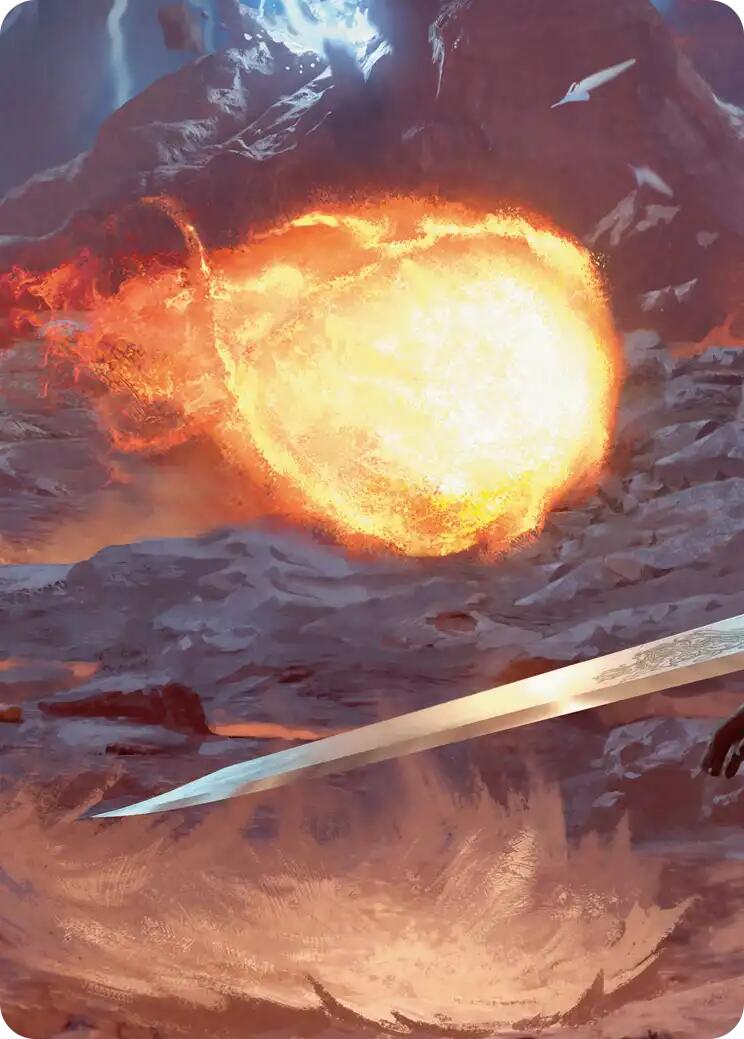 Duelist's Flame Scene Art Card [FINAL FANTASY Art Series] - Card Brawlers