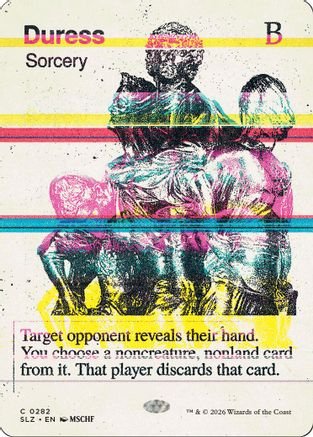 Duress (0282) (SLZ-282) - Secret Lair x MSCHF: The Zeta Set - Card Brawlers