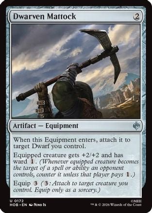 Dwarven Mattock (HOB-172) - The Hobbit - Card Brawlers