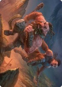 Dwarven Reinforcements Art Card [Kaldheim Art Series] - Card Brawlers