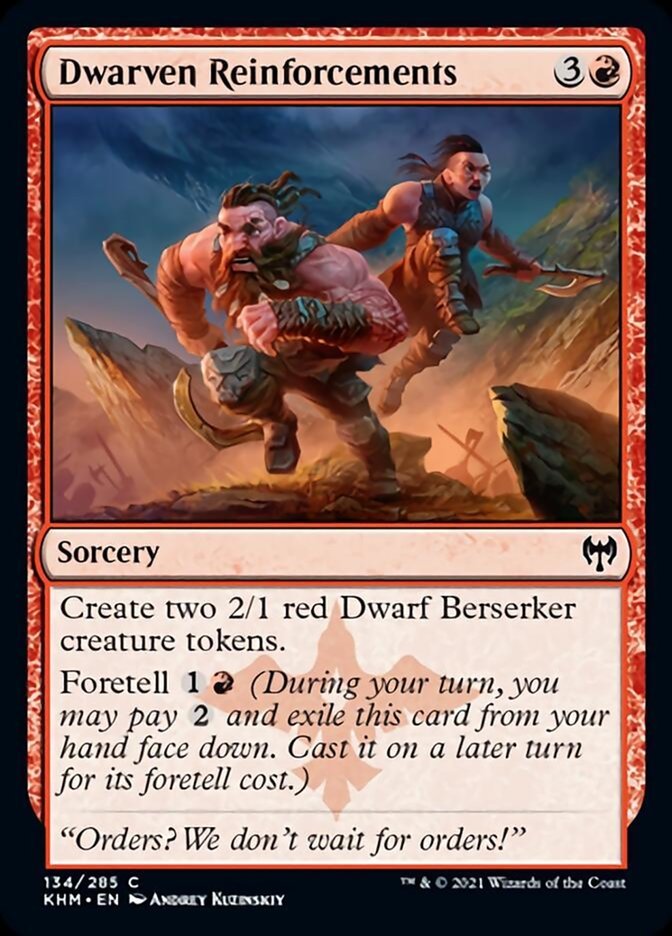 Dwarven Reinforcements [Kaldheim] - Card Brawlers