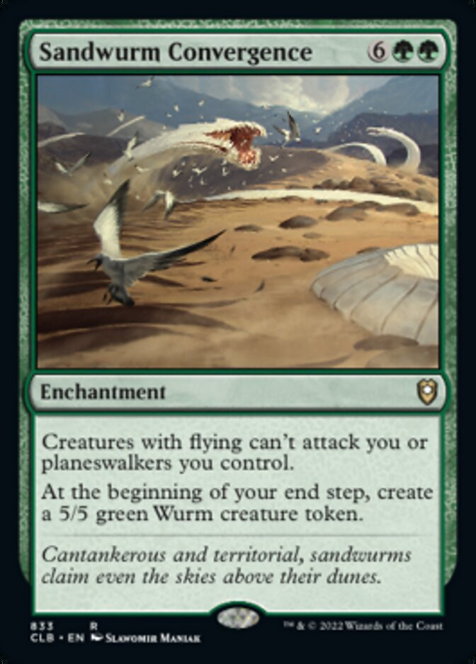 Sandwurm Convergence [Commander Legends: Battle for Baldur's Gate] - Magic: The Gathering - Card Brawlers | Quebec | Canada |