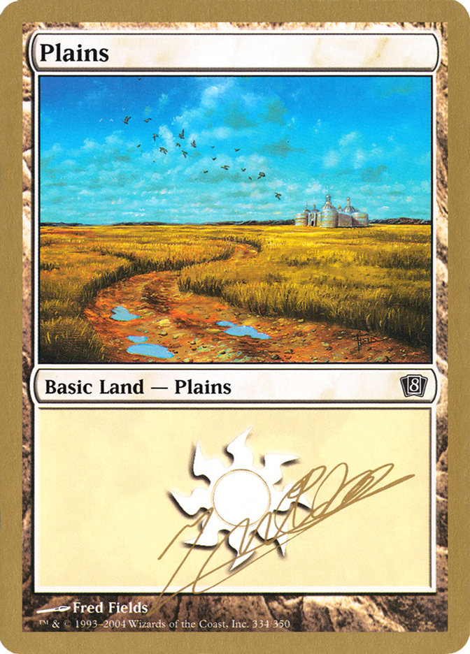 Plains (jn334) (Julien Nuijten) [World Championship Decks 2004] - Magic: The Gathering - Card Brawlers | Quebec | Canada |