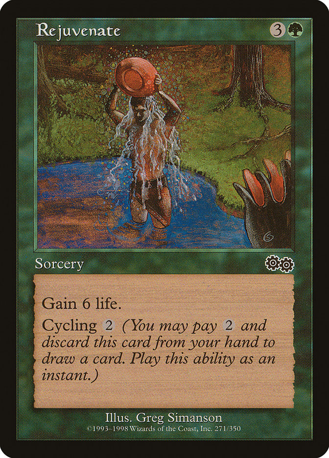 Rejuvenate [Urza's Saga] - Magic: The Gathering - Card Brawlers | Quebec | Canada |