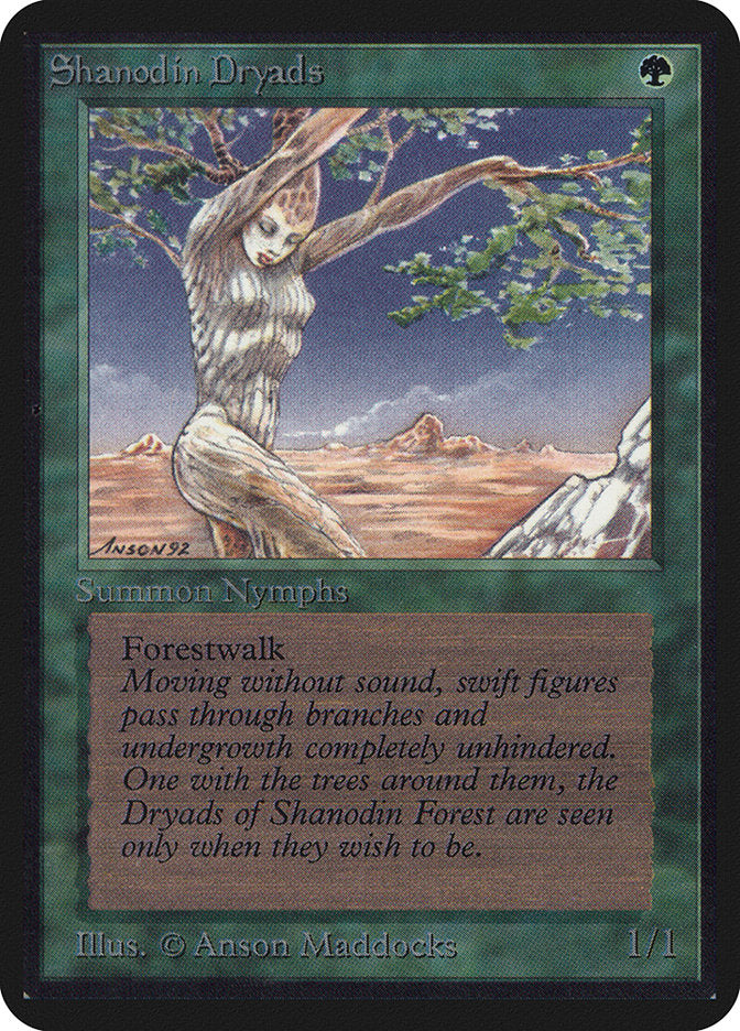 Shanodin Dryads [Alpha Edition] - Magic: The Gathering - Card Brawlers | Quebec | Canada |