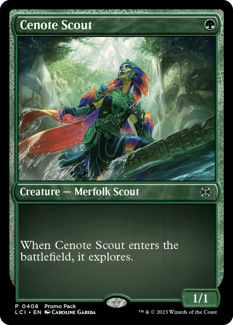 Cenote Scout [The Lost Caverns of Ixalan Promos] - Magic: The Gathering - Card Brawlers | Quebec | Canada |