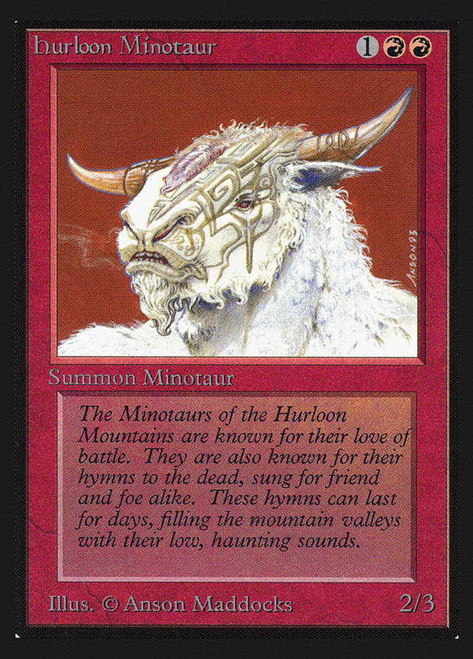 Hurloon Minotaur [International Collectors' Edition] - Magic: The Gathering - Card Brawlers | Quebec | Canada |