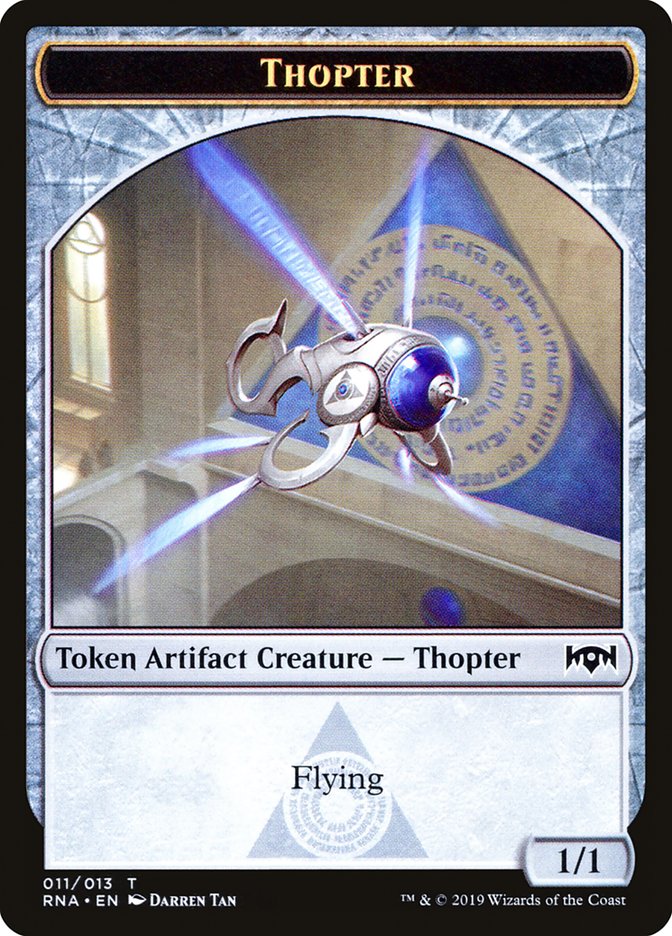 Bird // Thopter Double-Sided Token [Ravnica Allegiance Guild Kit Tokens] - Magic: The Gathering - Card Brawlers | Quebec | Canada |
