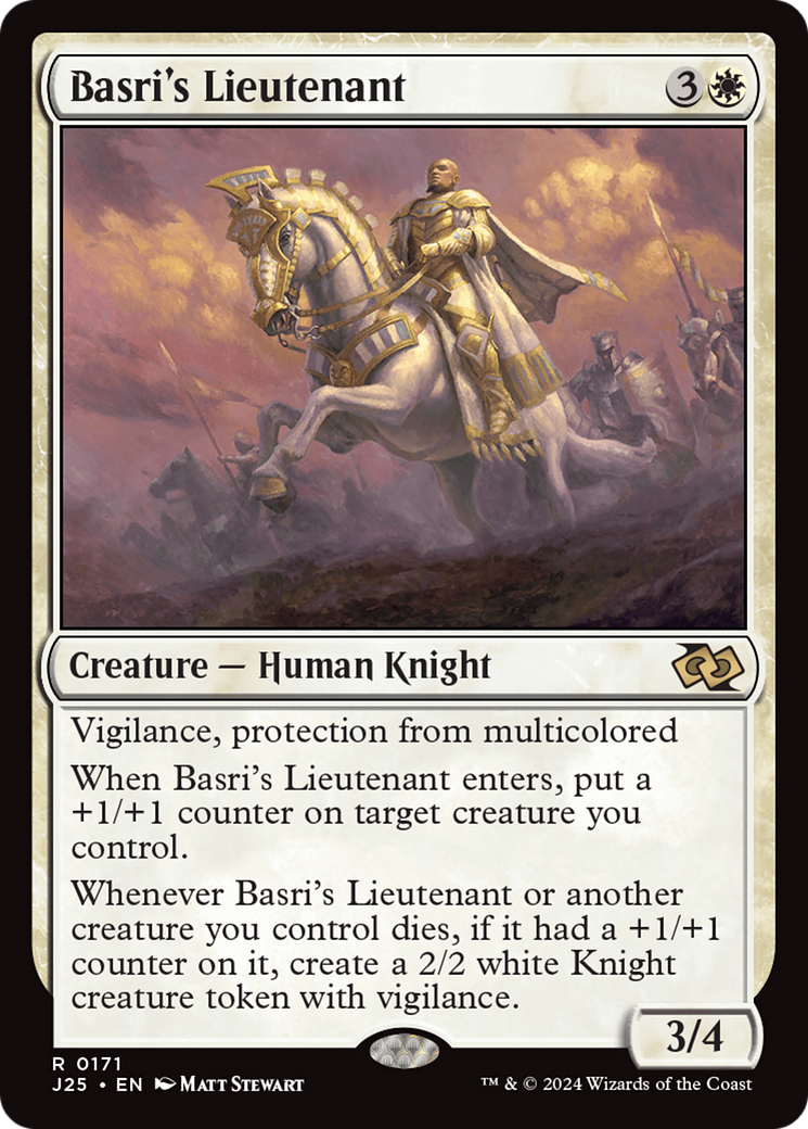 Basri's Lieutenant [Foundations Jumpstart] - Magic: The Gathering - Card Brawlers | Quebec | Canada |
