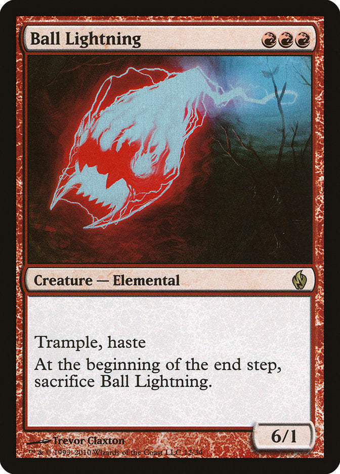 Ball Lightning [Premium Deck Series: Fire and Lightning] - Magic: The Gathering - Card Brawlers | Quebec | Canada |