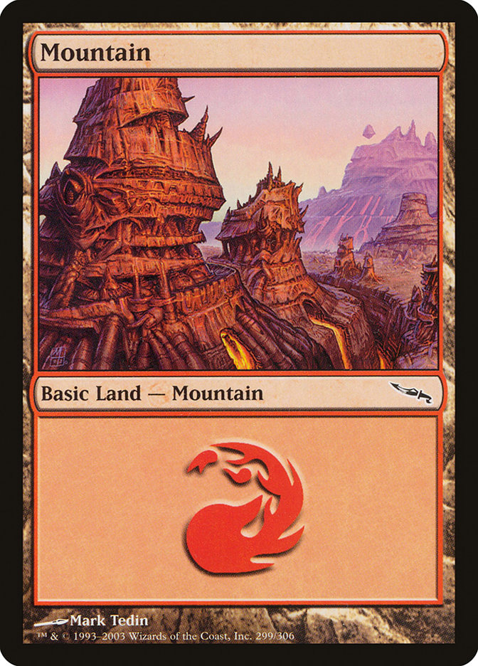 Mountain (299) [Mirrodin] - Magic: The Gathering - Card Brawlers | Quebec | Canada |