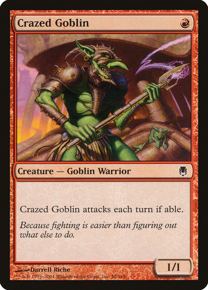 Crazed Goblin [Darksteel] - Magic: The Gathering - Card Brawlers | Quebec | Canada |