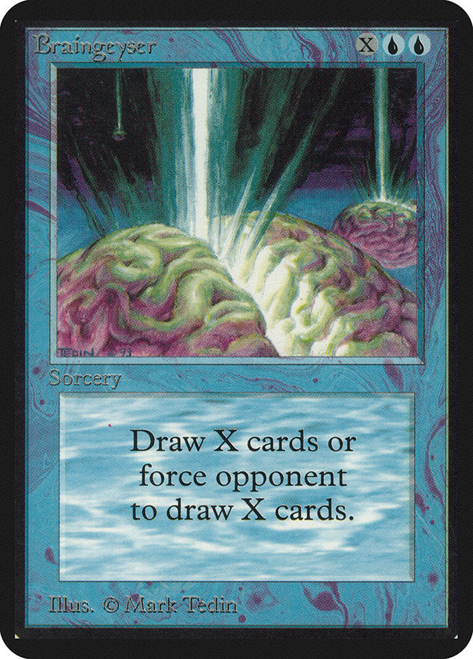 Braingeyser [Alpha Edition] - Magic: The Gathering - Card Brawlers | Quebec | Canada |