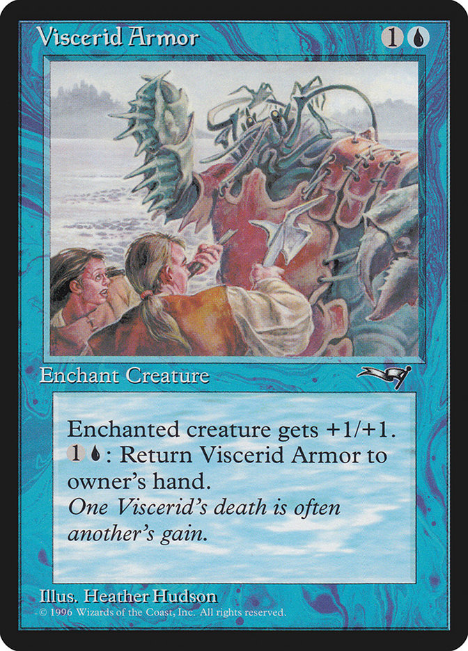 Viscerid Armor (Humans Attacking) [Alliances] - Magic: The Gathering - Card Brawlers | Quebec | Canada |