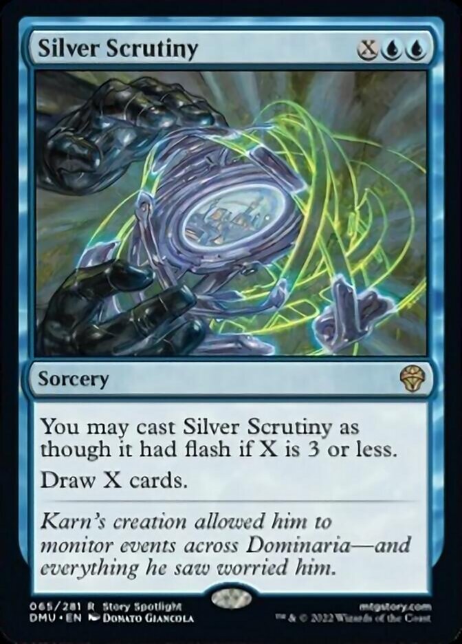 Silver Scrutiny [Dominaria United] - Magic: The Gathering - Card Brawlers | Quebec | Canada |