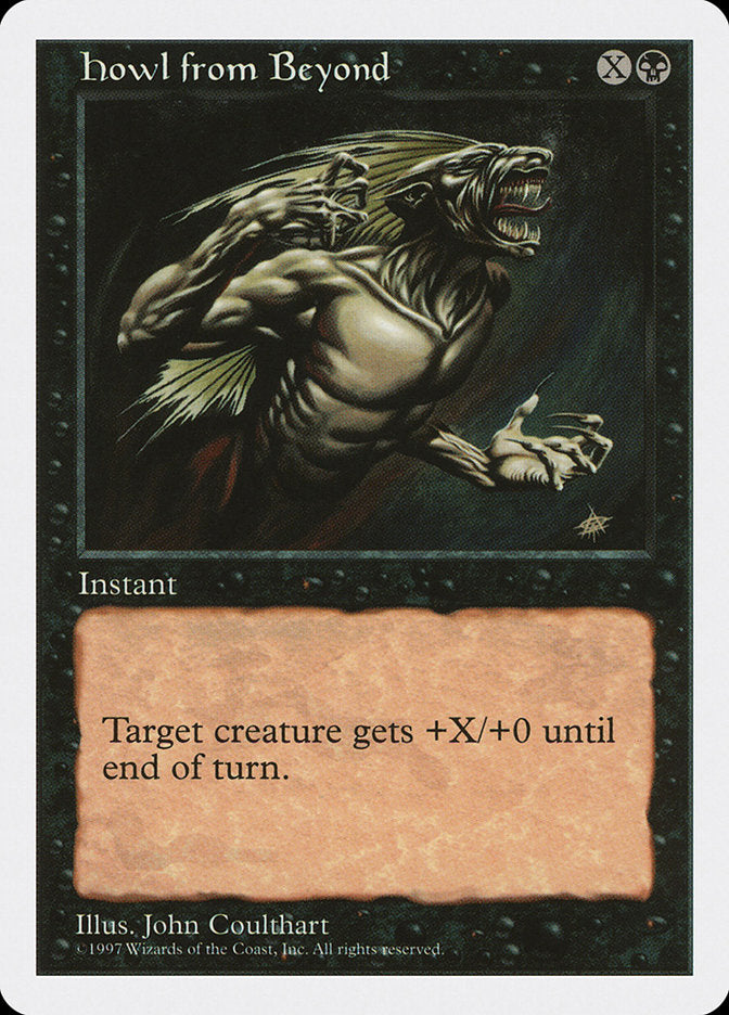 Howl from Beyond [Fifth Edition] - Magic: The Gathering - Card Brawlers | Quebec | Canada |