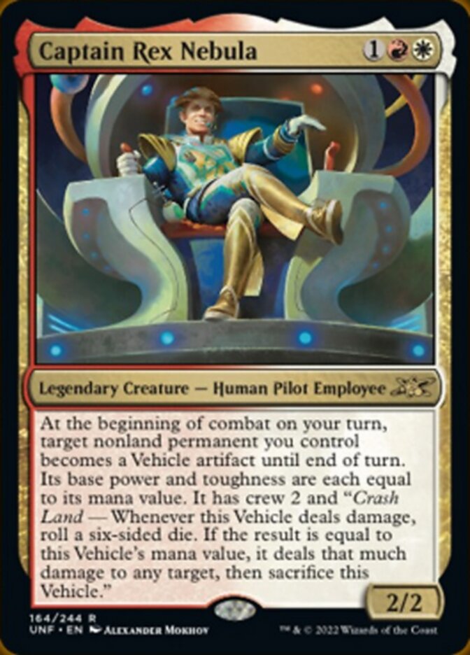 Captain Rex Nebula [Unfinity] - Magic: The Gathering - Card Brawlers | Quebec | Canada |