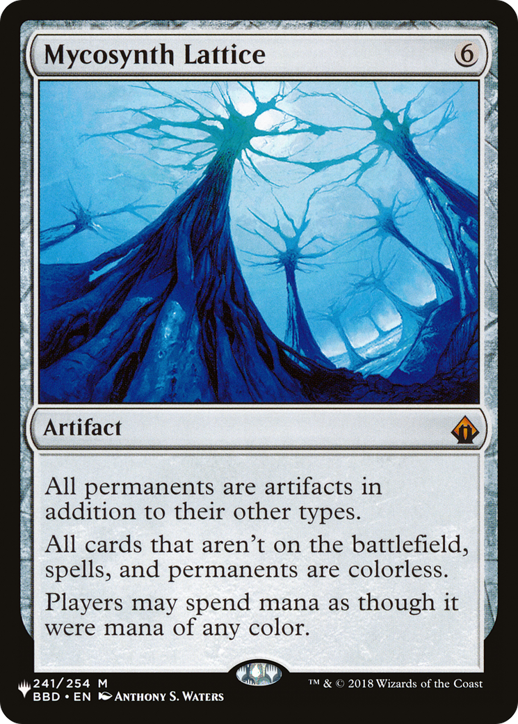 Mycosynth Lattice [The List] - Magic: The Gathering - Card Brawlers | Quebec | Canada |