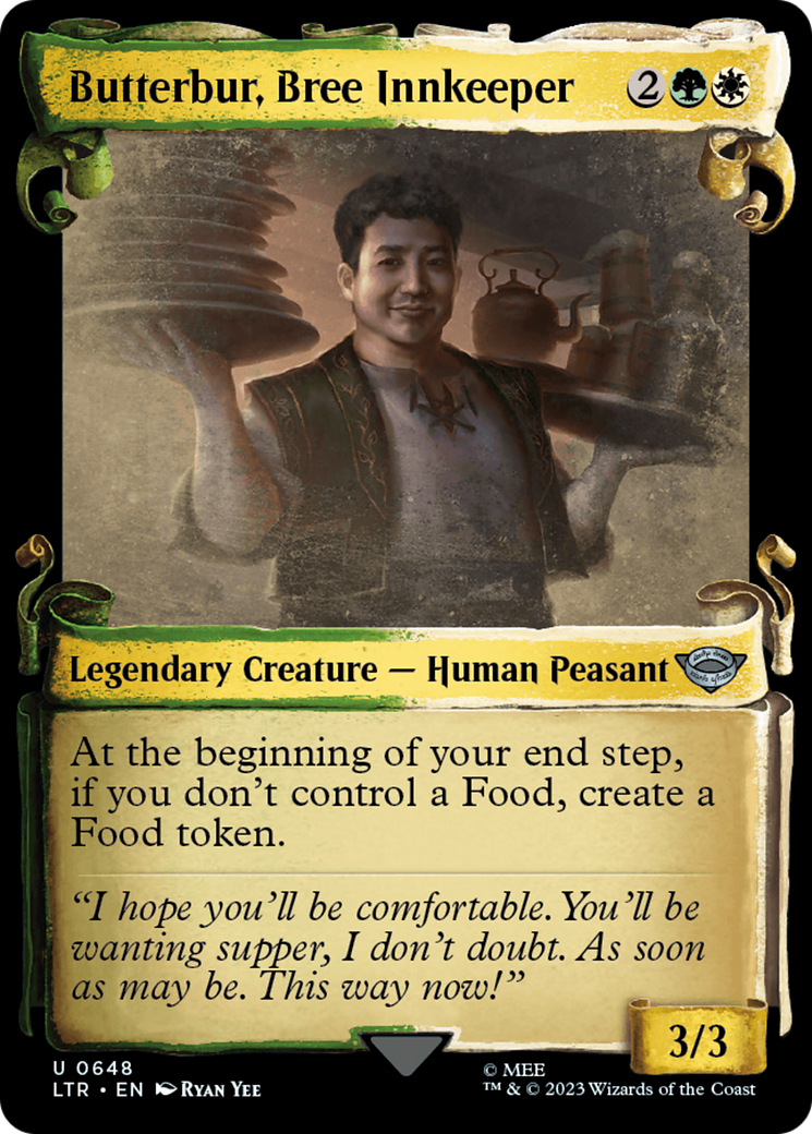 Butterbur, Bree Innkeeper [The Lord of the Rings: Tales of Middle-Earth Showcase Scrolls] - Magic: The Gathering - Card Brawlers | Quebec | Canada |