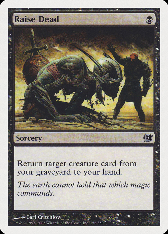 Raise Dead [Ninth Edition] - Magic: The Gathering - Card Brawlers | Quebec | Canada |