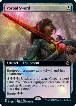 Vorpal Sword (Buy-A-Box) [Dungeons & Dragons: Adventures in the Forgotten Realms] - Magic: The Gathering - Card Brawlers | Quebec | Canada |