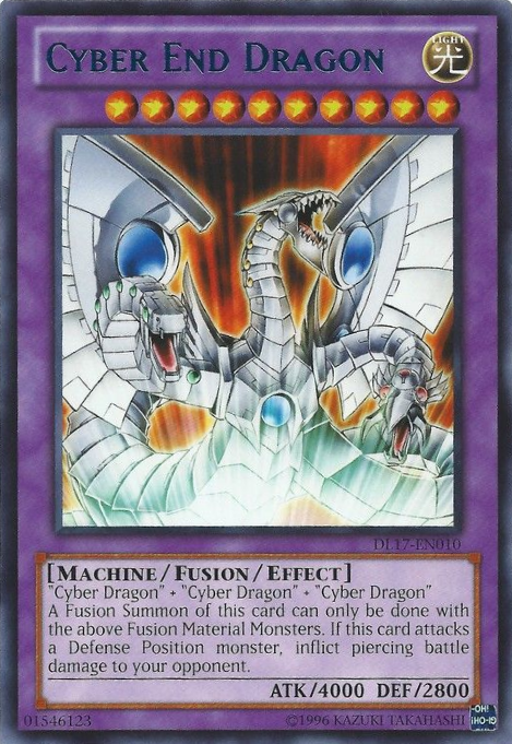 Cyber End Dragon (Blue) [DL17-EN010] Rare - Yu-Gi-Oh! - Card Brawlers | Quebec | Canada |