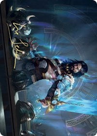 Halvar, God of Battle Art Card (Gold-Stamped Signature) [Kaldheim Art Series] - Magic: The Gathering - Card Brawlers | Quebec | Canada |