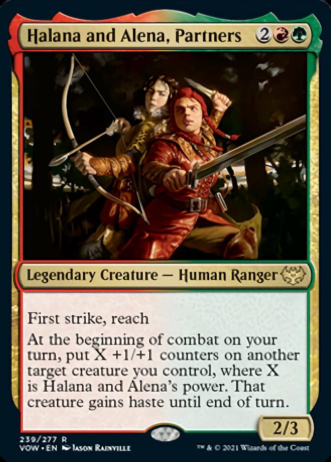 Halana and Alena, Partners [Innistrad: Crimson Vow] - Magic: The Gathering - Card Brawlers | Quebec | Canada |
