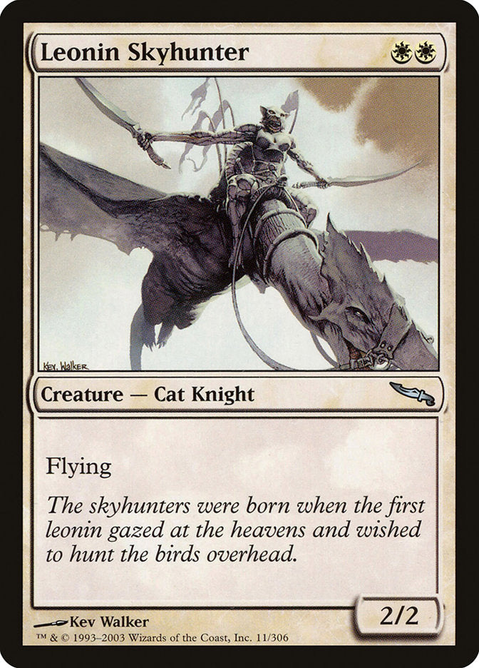 Leonin Skyhunter [Mirrodin] - Magic: The Gathering - Card Brawlers | Quebec | Canada |