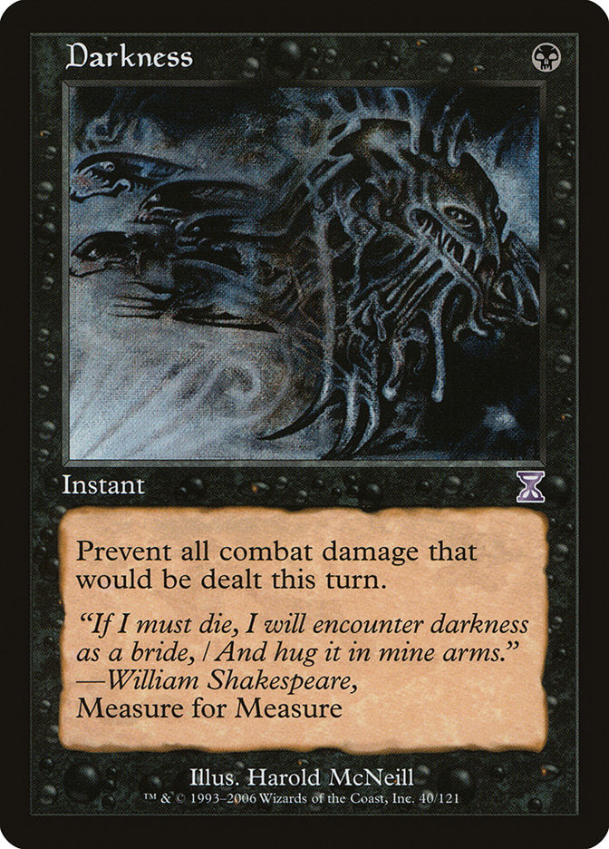 Darkness [Time Spiral Timeshifted] - Magic: The Gathering - Card Brawlers | Quebec | Canada |