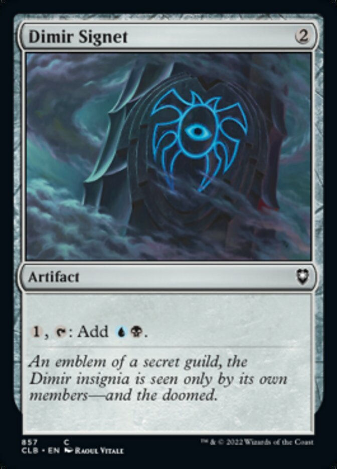 Dimir Signet [Commander Legends: Battle for Baldur's Gate] - Magic: The Gathering - Card Brawlers | Quebec | Canada |
