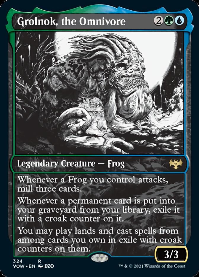 Grolnok, the Omnivore (Showcase Eternal Night) [Innistrad: Crimson Vow] - Magic: The Gathering - Card Brawlers | Quebec | Canada |