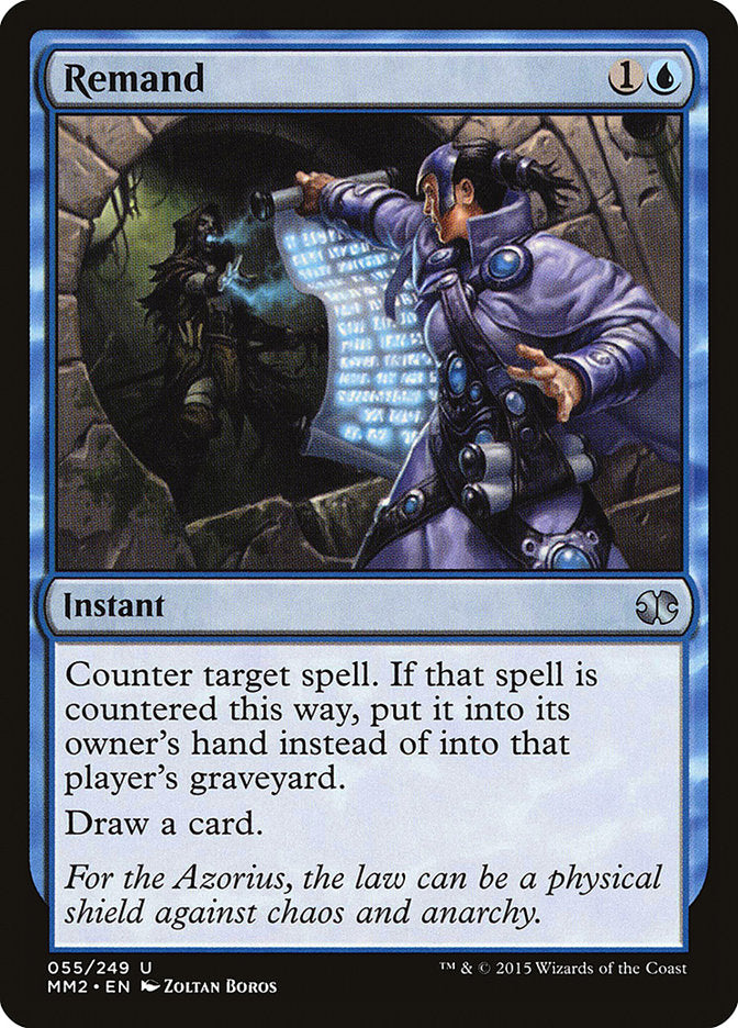 Remand [Modern Masters 2015] - Magic: The Gathering - Card Brawlers | Quebec | Canada |