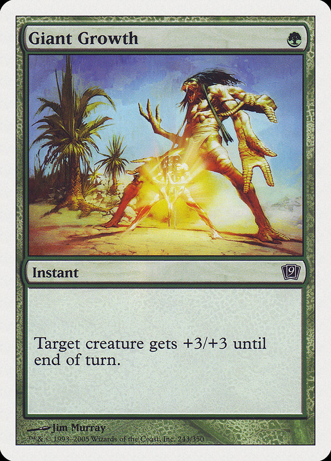 Giant Growth [Ninth Edition] - Magic: The Gathering - Card Brawlers | Quebec | Canada |