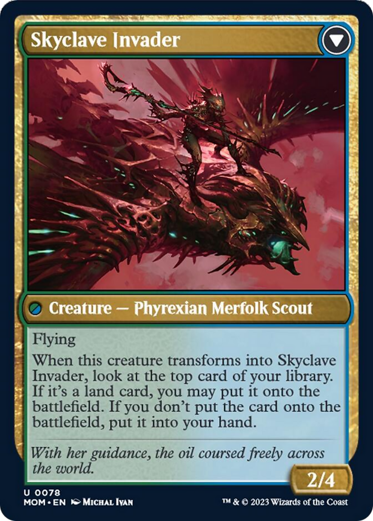 Skyclave Aerialist // Skyclave Invader [March of the Machine] - Magic: The Gathering - Card Brawlers | Quebec | Canada |