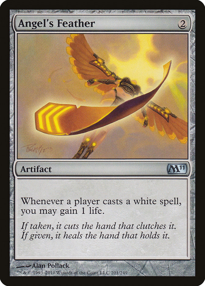 Angel's Feather [Magic 2011] - Magic: The Gathering - Card Brawlers | Quebec | Canada |