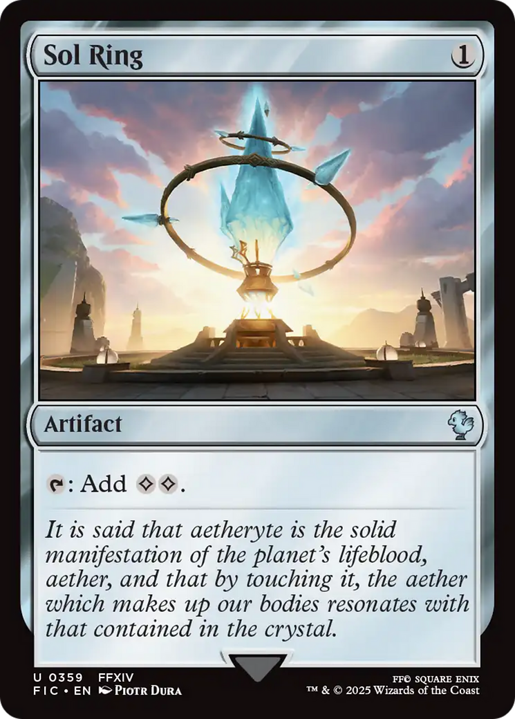 Sol Ring [FINAL FANTASY Commander] - Magic: The Gathering - Card Brawlers | Quebec | Canada |