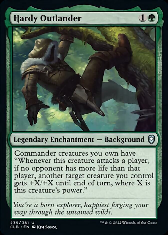 Hardy Outlander [Commander Legends: Battle for Baldur's Gate] - Magic: The Gathering - Card Brawlers | Quebec | Canada |