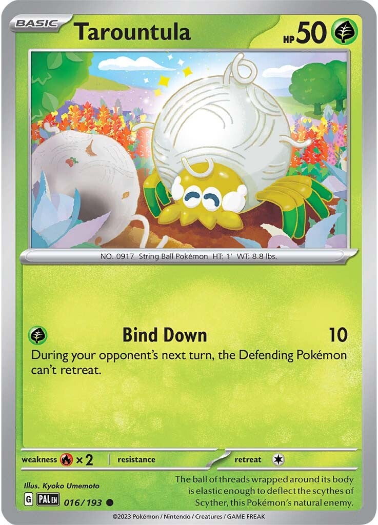 Tarountula (016/193) [Scarlet & Violet: Paldea Evolved] - Pokémon - Card Brawlers | Quebec | Canada |