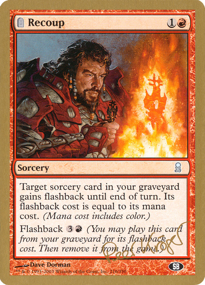 Recoup (Peer Kroger) (SB) [World Championship Decks 2003] - Magic: The Gathering - Card Brawlers | Quebec | Canada |