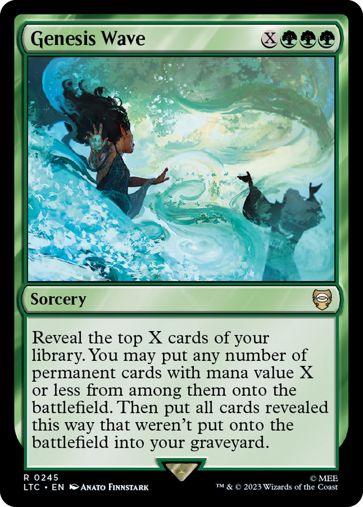 Genesis Wave [The Lord of the Rings: Tales of Middle-Earth Commander] - Magic: The Gathering - Card Brawlers | Quebec | Canada |