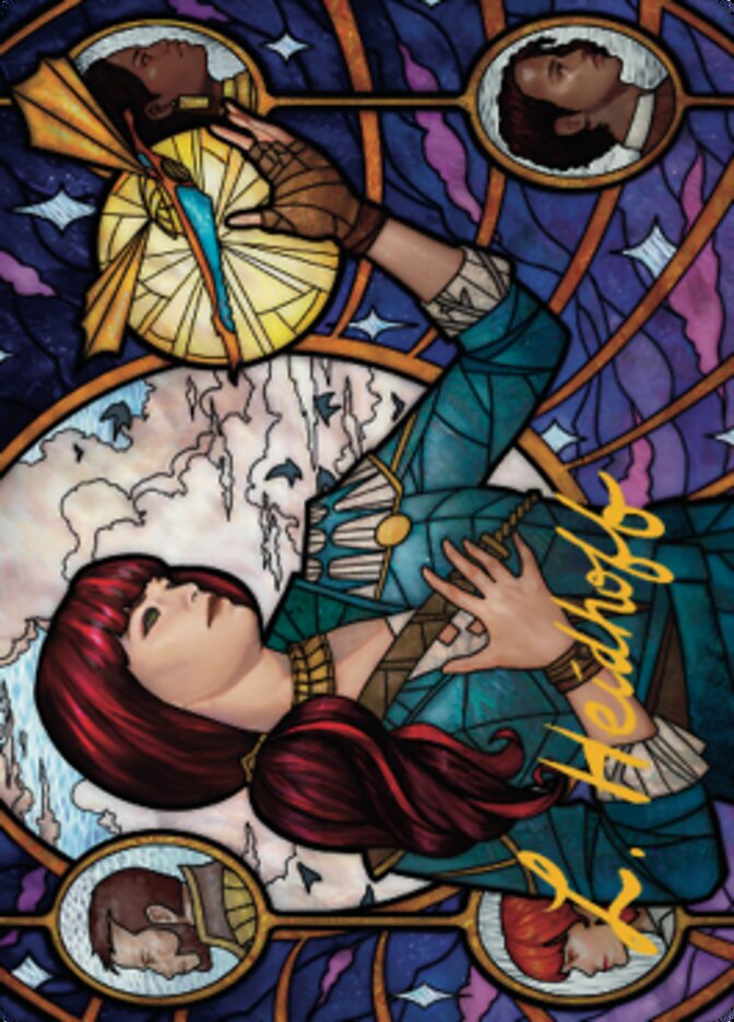 Jhoira, Ageless Innovator Art Card (Gold-Stamped Signature) [Dominaria United Art Series] - Magic: The Gathering - Card Brawlers | Quebec | Canada |