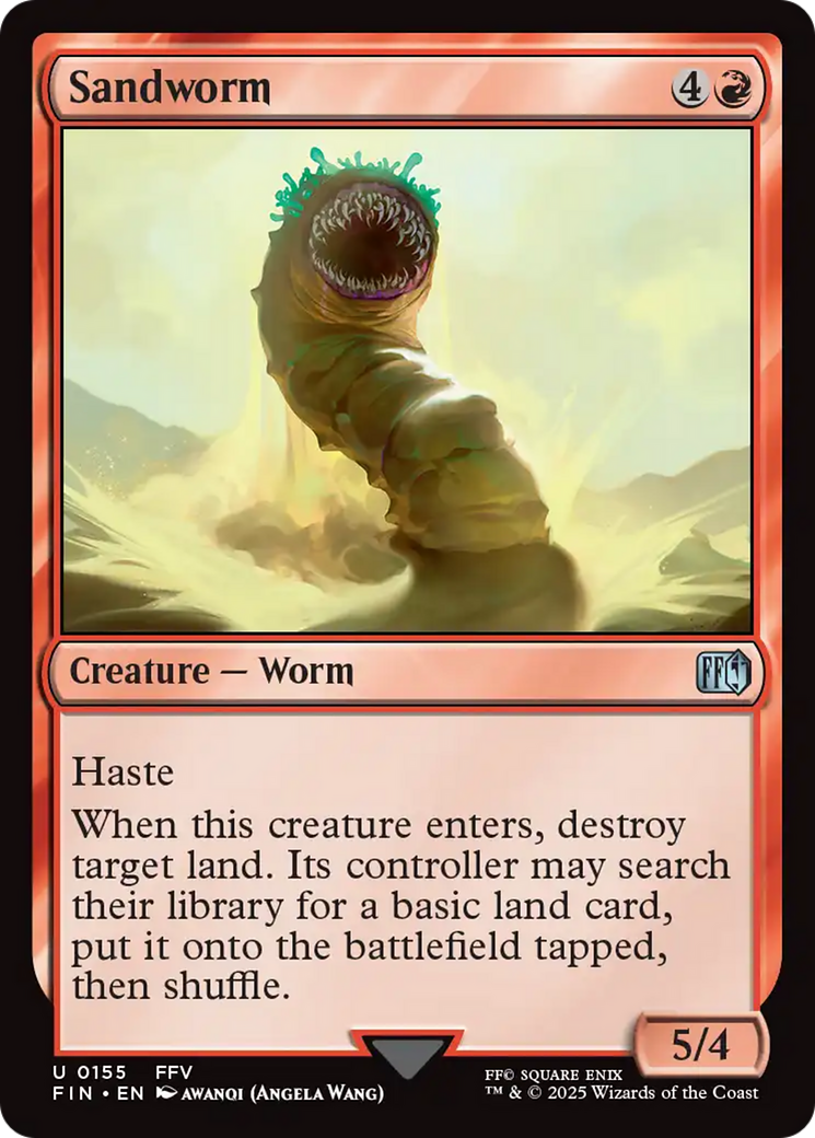 Sandworm [FINAL FANTASY] - Magic: The Gathering - Card Brawlers | Quebec | Canada |