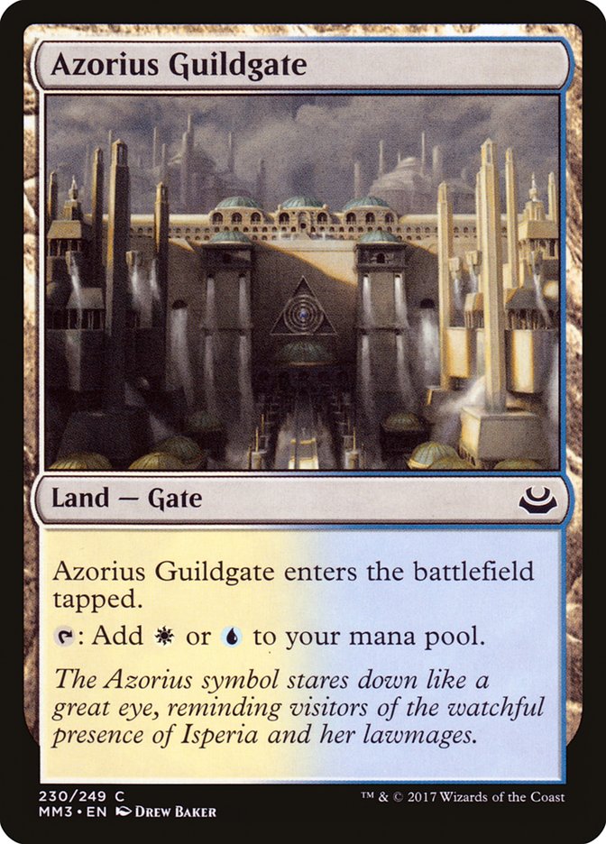 Azorius Guildgate [Modern Masters 2017] - Magic: The Gathering - Card Brawlers | Quebec | Canada |